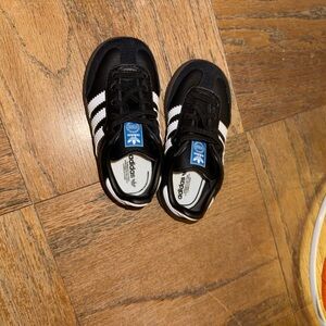 Toddler Black Samba Adidas